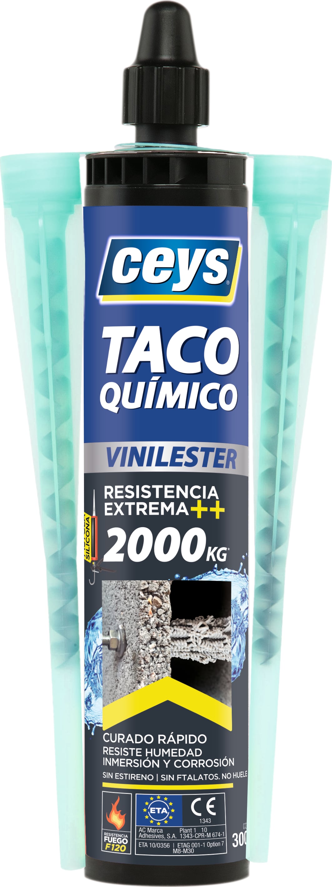 Taco químico vinilester 300ml