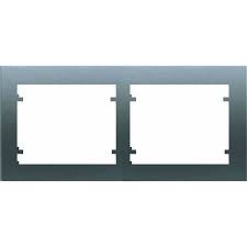 Marco 2 elementos acero neptuno