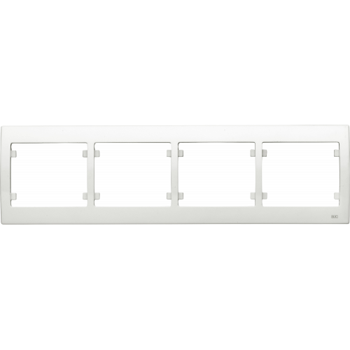 Marco 4 elementos blanco