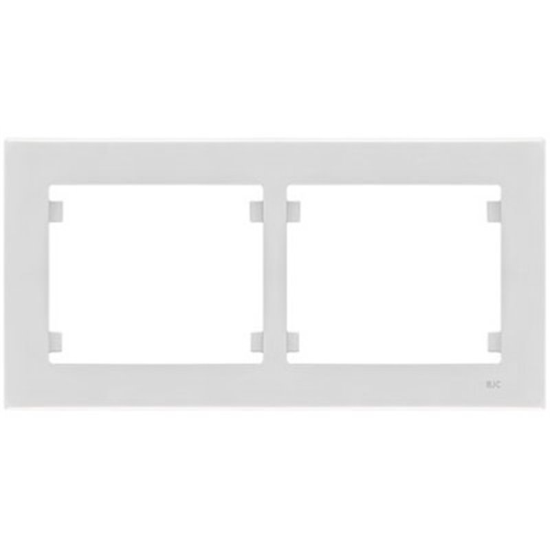 Marco 2 elementos blanco Iris plus