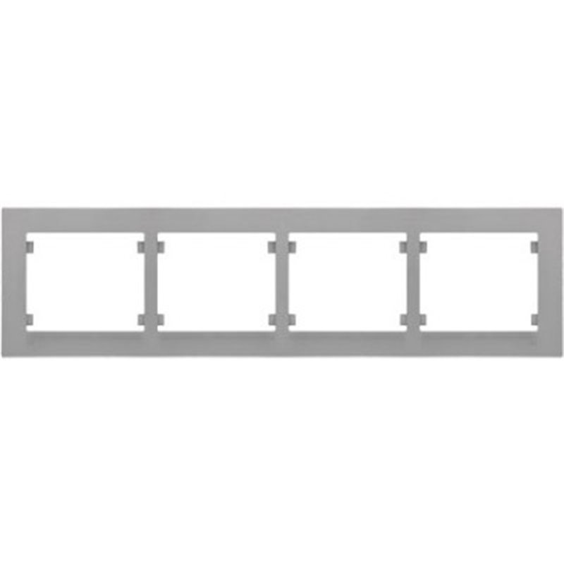 Marco 4 elementos aluminio mercurio Iris plus