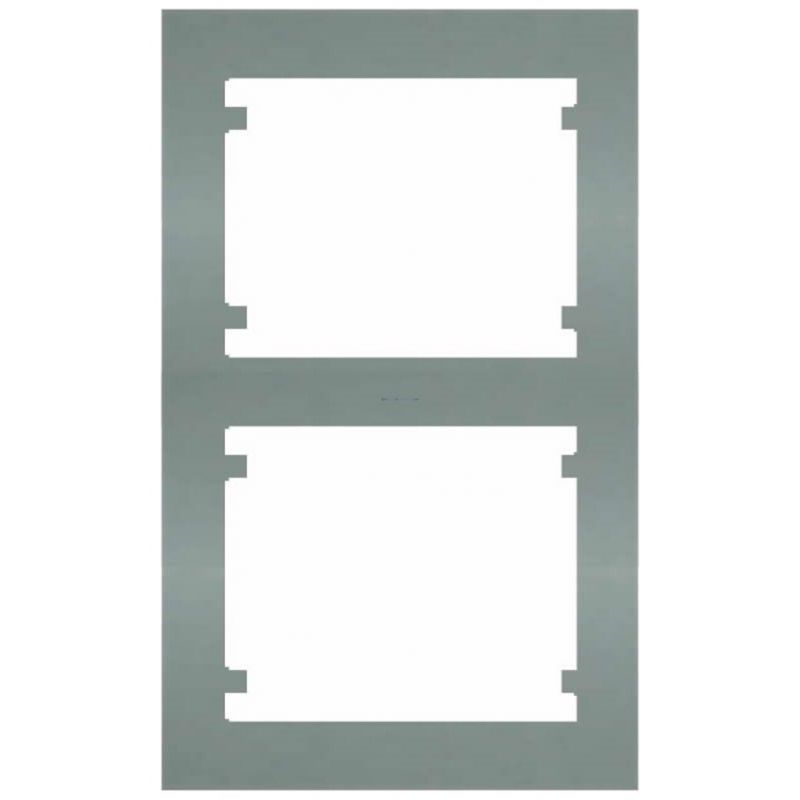 Marco 2 elementos vertical aluminio mercurio