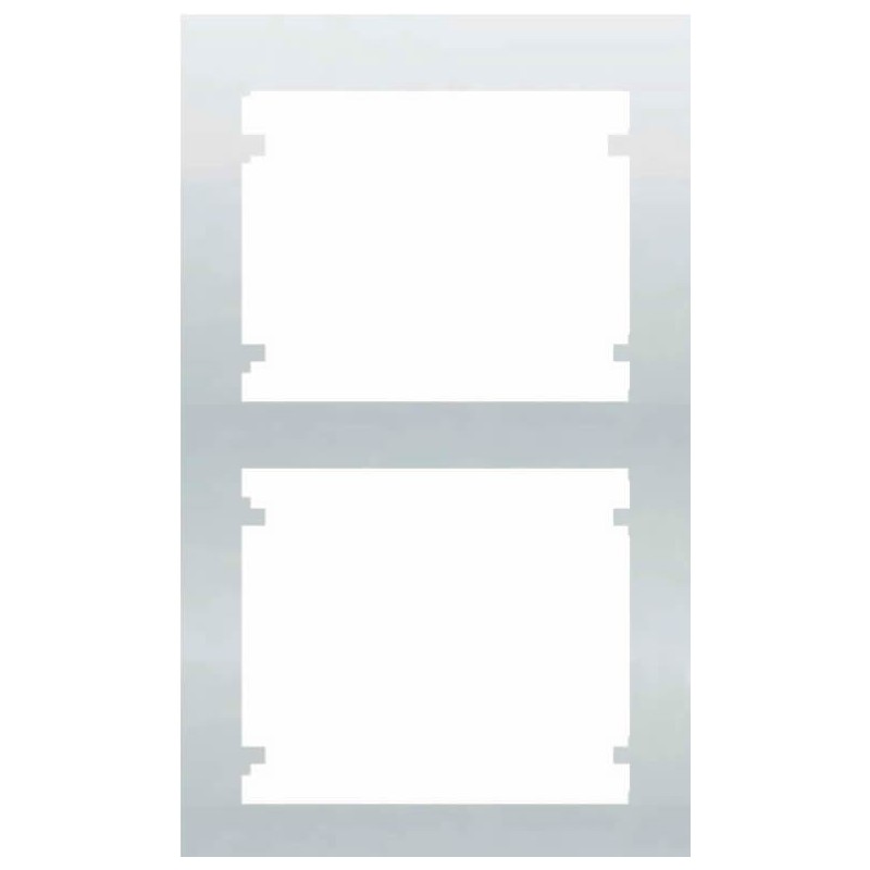 Marco 2 elementos vertical blanco