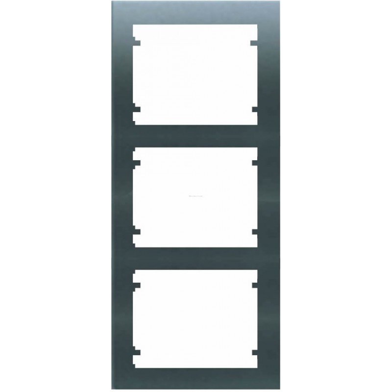 Marco 3 elementos vertical aluminio mercurio