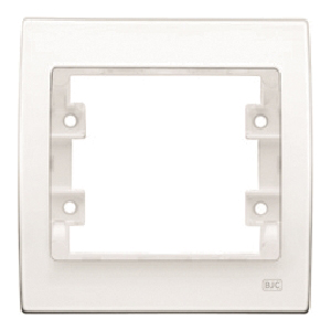 Marco 1 elemento estanco blanco