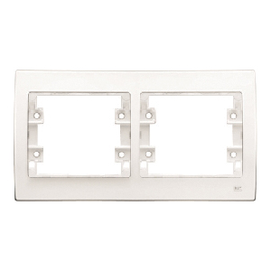 Marco 2 elementos estanco blanco