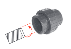 CREARPLAST ENLACE 3 PZAS R/H 32X1" PVC