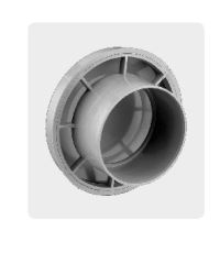 TAPA DE VENTILACION PVC 125MM