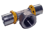 Te salida hembra 25(2,5)-3/4"-25(2,5)