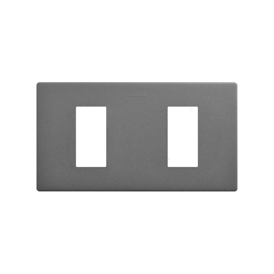 Marco estética mínima para 2 elementos titanio