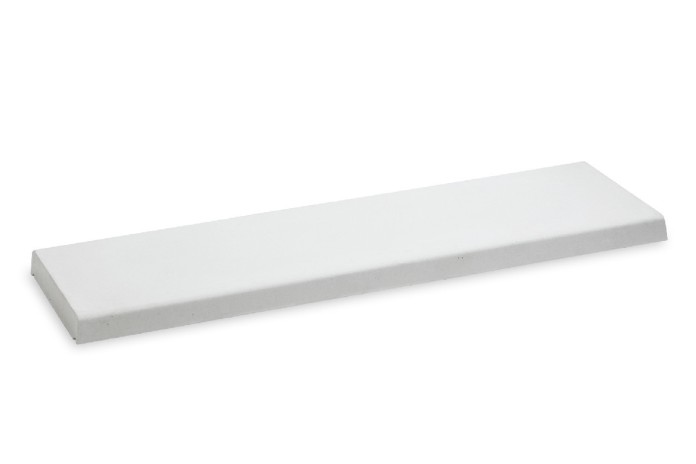 Cubremuros Losa liso "Wet-Cast" de 100 x 30 x 4,5 cms  blanca