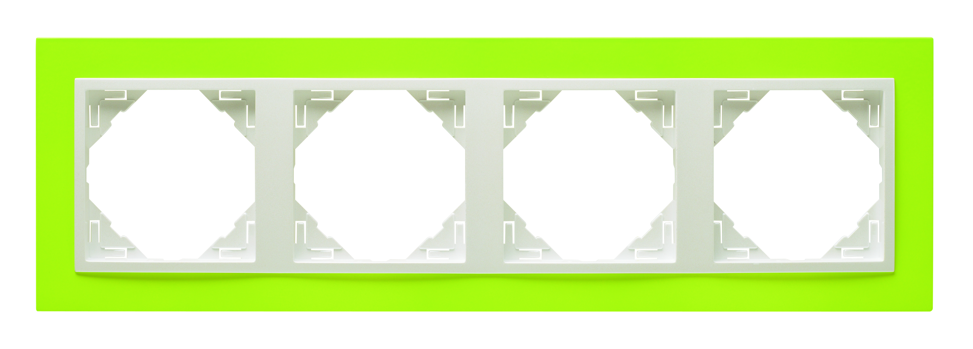 Marco Cuadruple Verde/Hielo