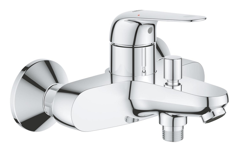 Monomando para baño y ducha EuroPro cromado