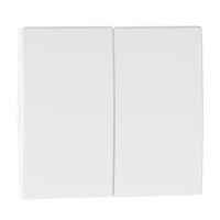 Tecla doble blanco