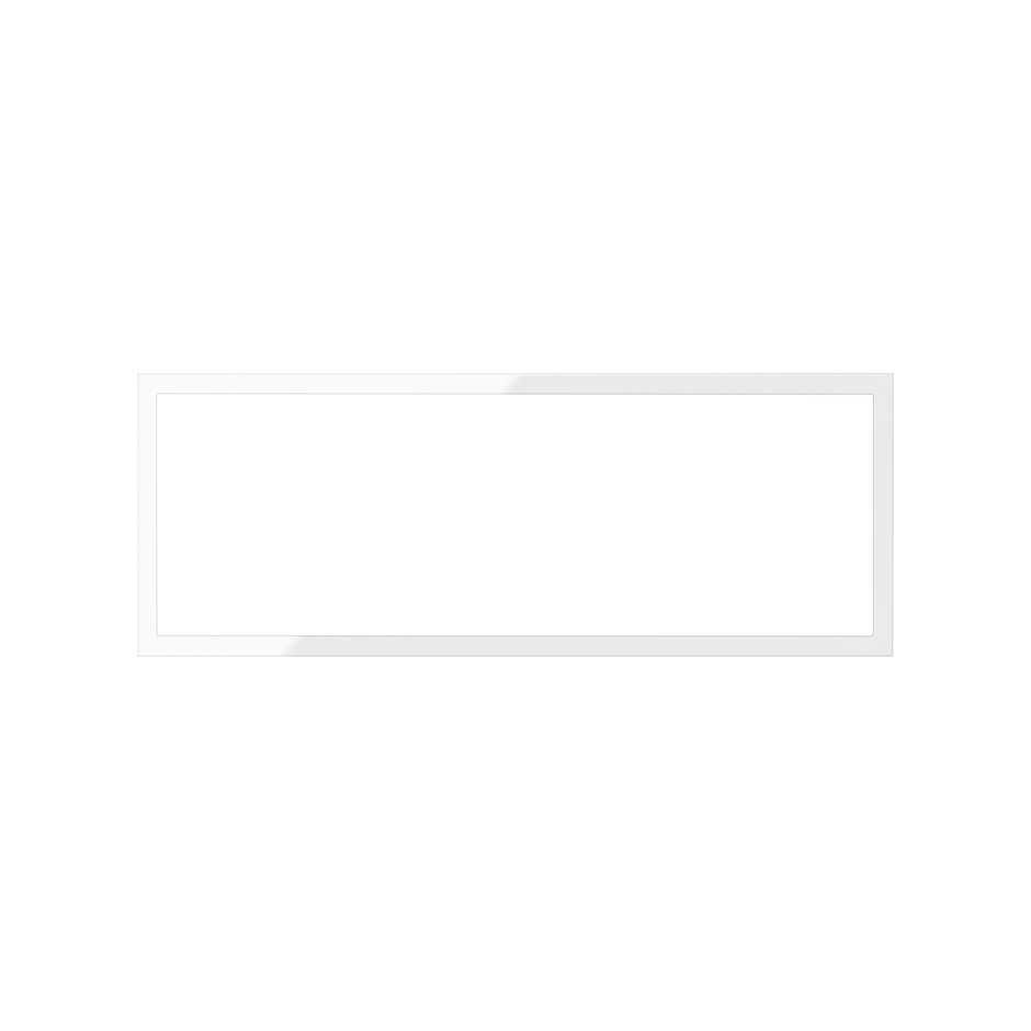 Marco de 3 elementos blanco brillo