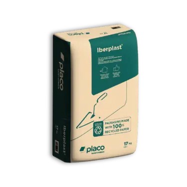 Yeso rápido Iberplast en saco de 17 kgs