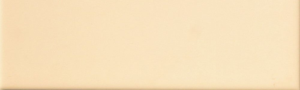 M2 cerámica 10x20 cms biselado crema brillo