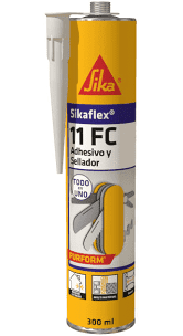 Adhesivo sellador Sikaflex 11FC+ color blanco 300ml