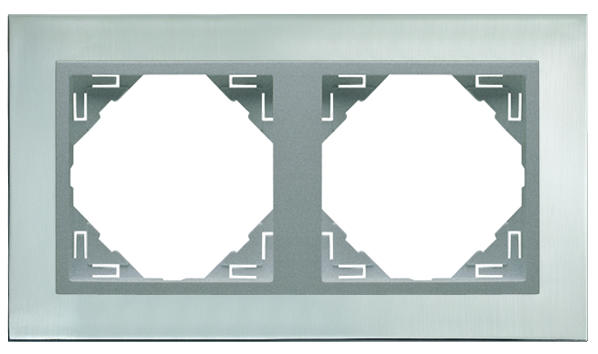 Marco Doble Inox/Aluminio