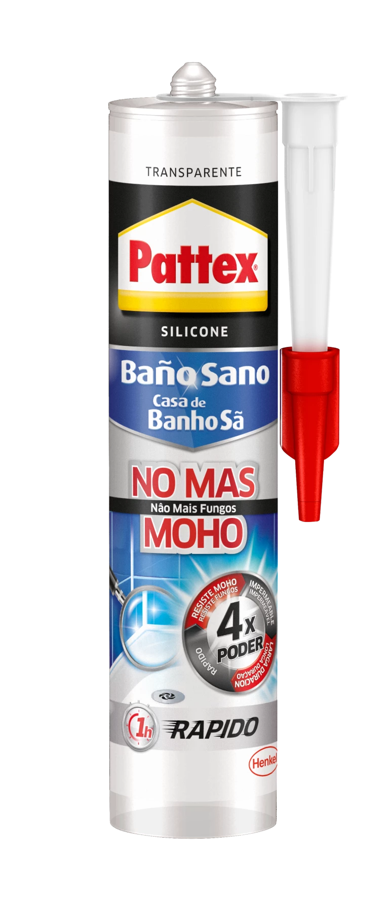 Silicona Express 280 ml transparente