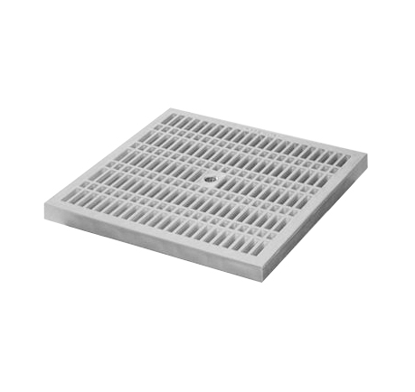 Rejilla reforzada de PVC 55x55 cms
