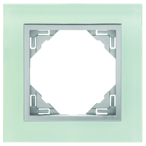 Marco Simple Cristal/Aluminio