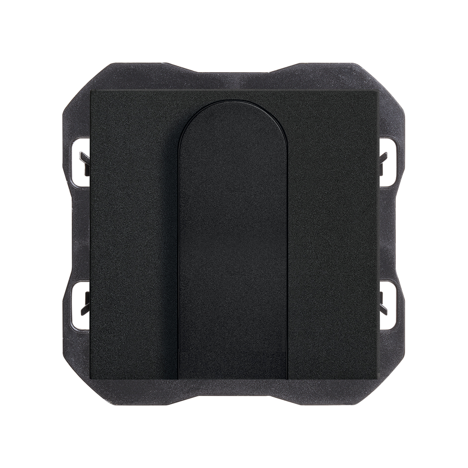 Salida de cables negro mate