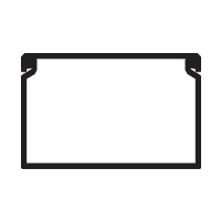 Canal 100x60mm blanca