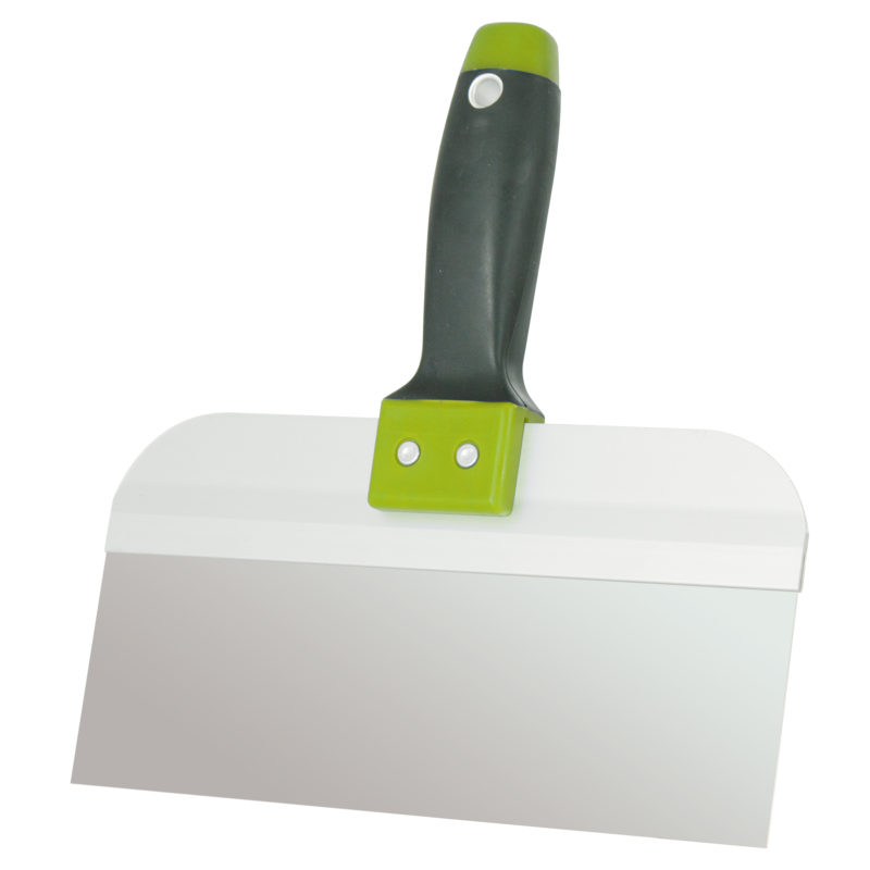 Espátula de emplastecer inoxidable con mango ergonómico de 250mm