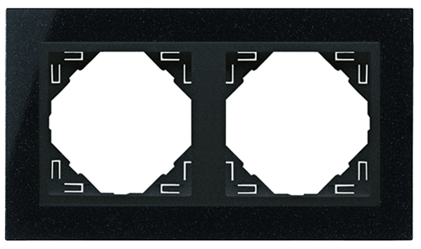 Marco Doble Granito/Gris