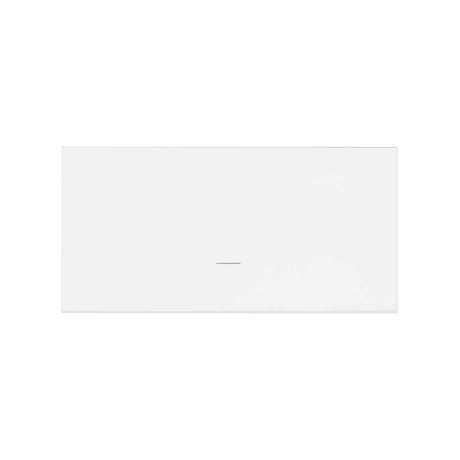 Tecla individual para mecanismos de mando blanco mate