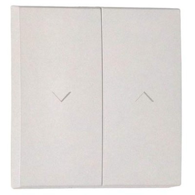 Tecla para interruptor de persiana en color hielo