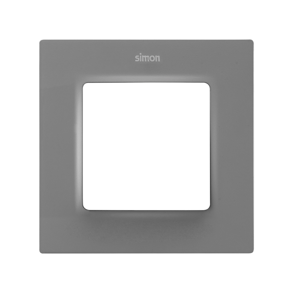 Marco de 1 elemento gris Simon 82 Concept