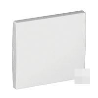 Tecla simple blanco mate