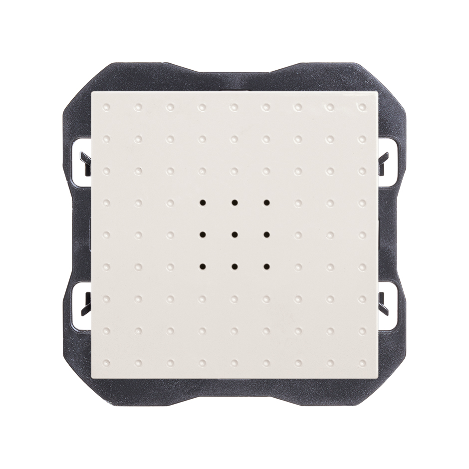 Timbre Zumbador blanco mate