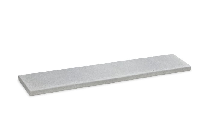 Cubremuros Losa liso "Wet-Cast" de 100 x 25 x 4,5 cms gris