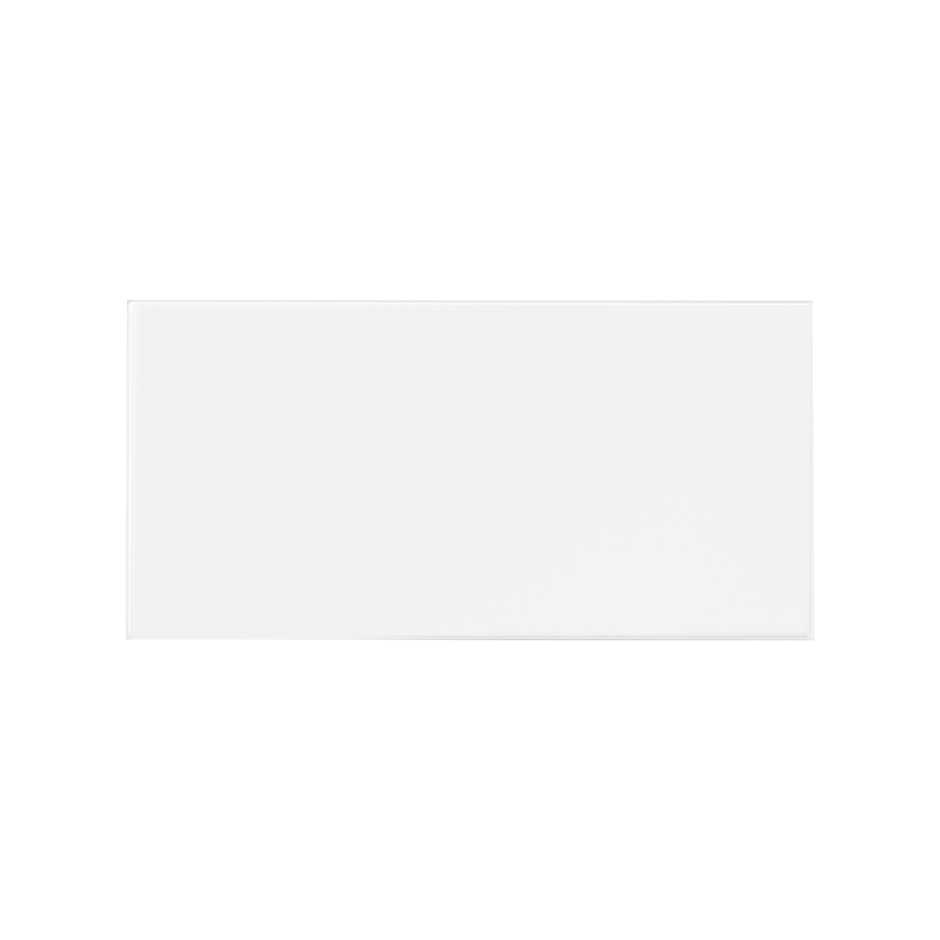 Tapa ciega blanco mate