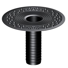 Cazoleta EPDM Ø90 sin sifón