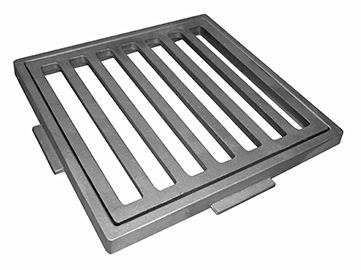 Marco y reja corta-aguas en aluminio 150X150 mm