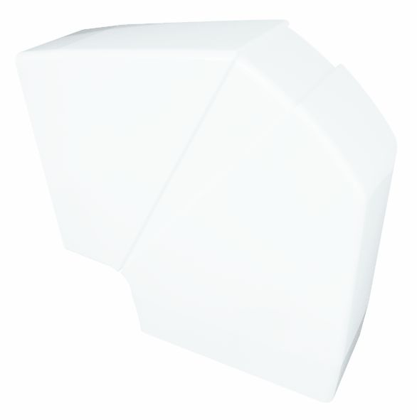 Ángulo plano variable para canal 90X50 mm