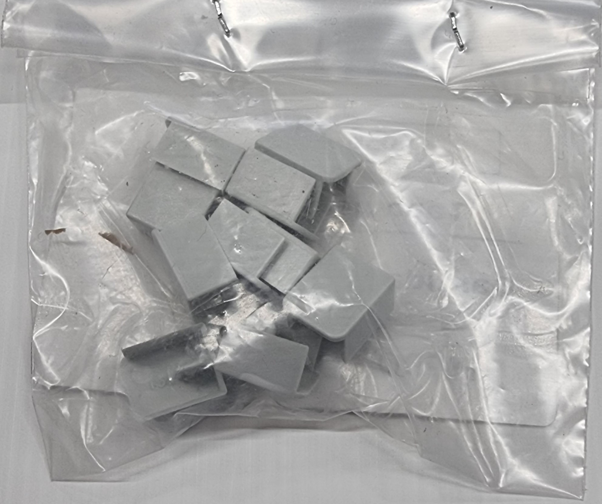 Bolsa tapa para peine de conexión (10 Uds)