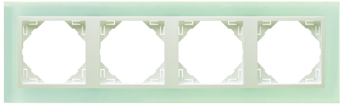 Marco Cuadruple Cristal/Hielo