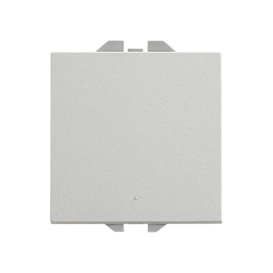 Conmutador pulsante con sistema de embornamiento rápido aluminio