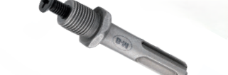 Adaptador Sds-plus DC-3/8" 24 UNF