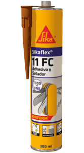 Adhesivo sellador Sikaflex© 11FC Purform color marrón 300ml