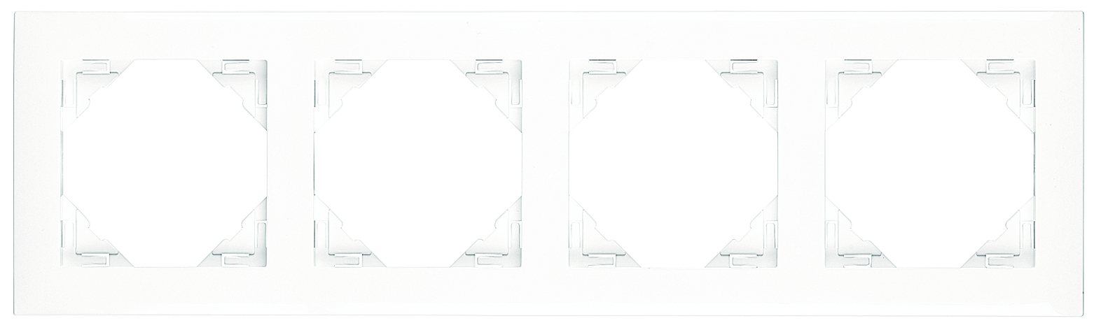 Marco Cuadruple Blanco