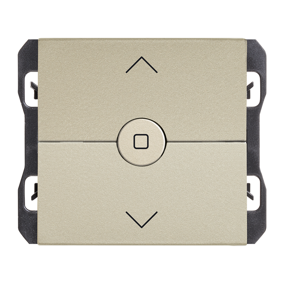 Interruptor para persianas con 3 posiciones, subida, bajada y paro cava