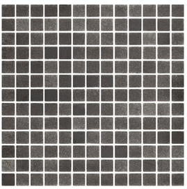 M² mosaico 2,5X2,5 Silk niebla black