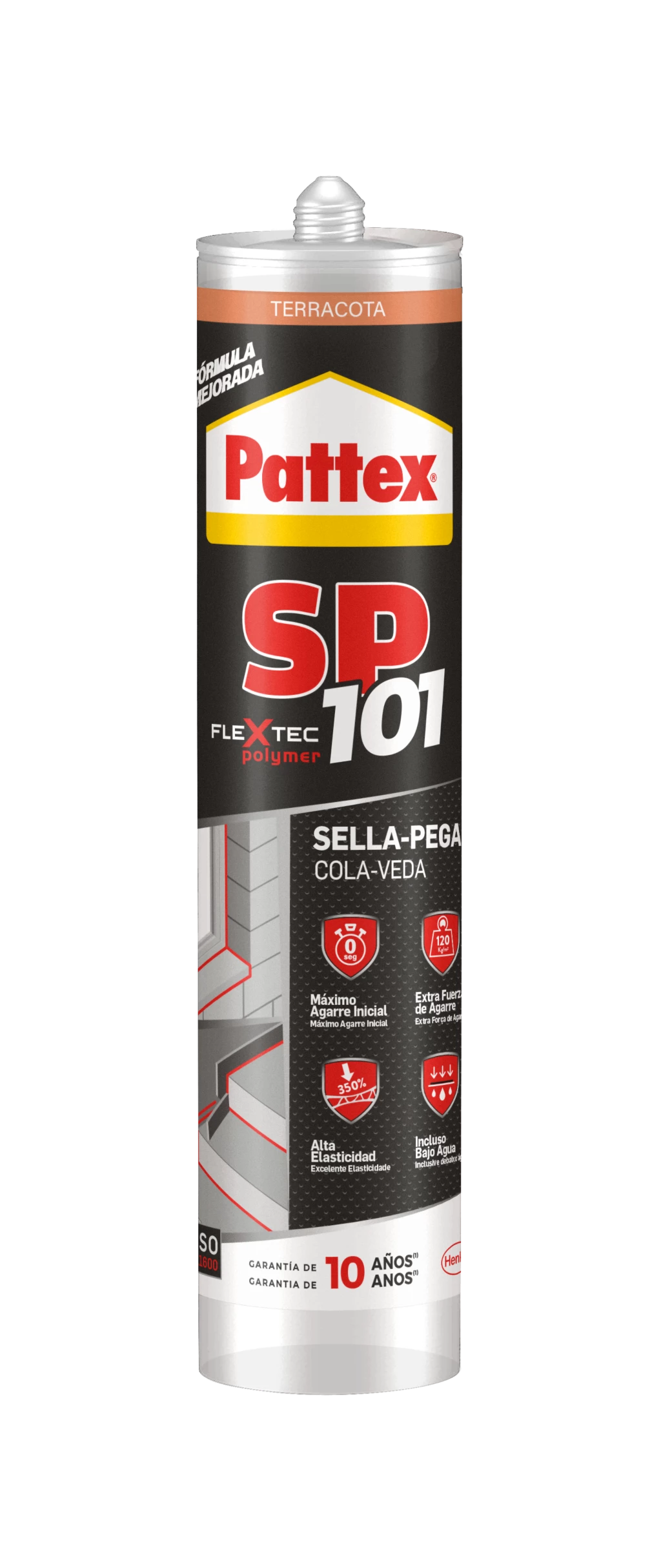 Adhesivo sellador SP101 marrón 280 ml