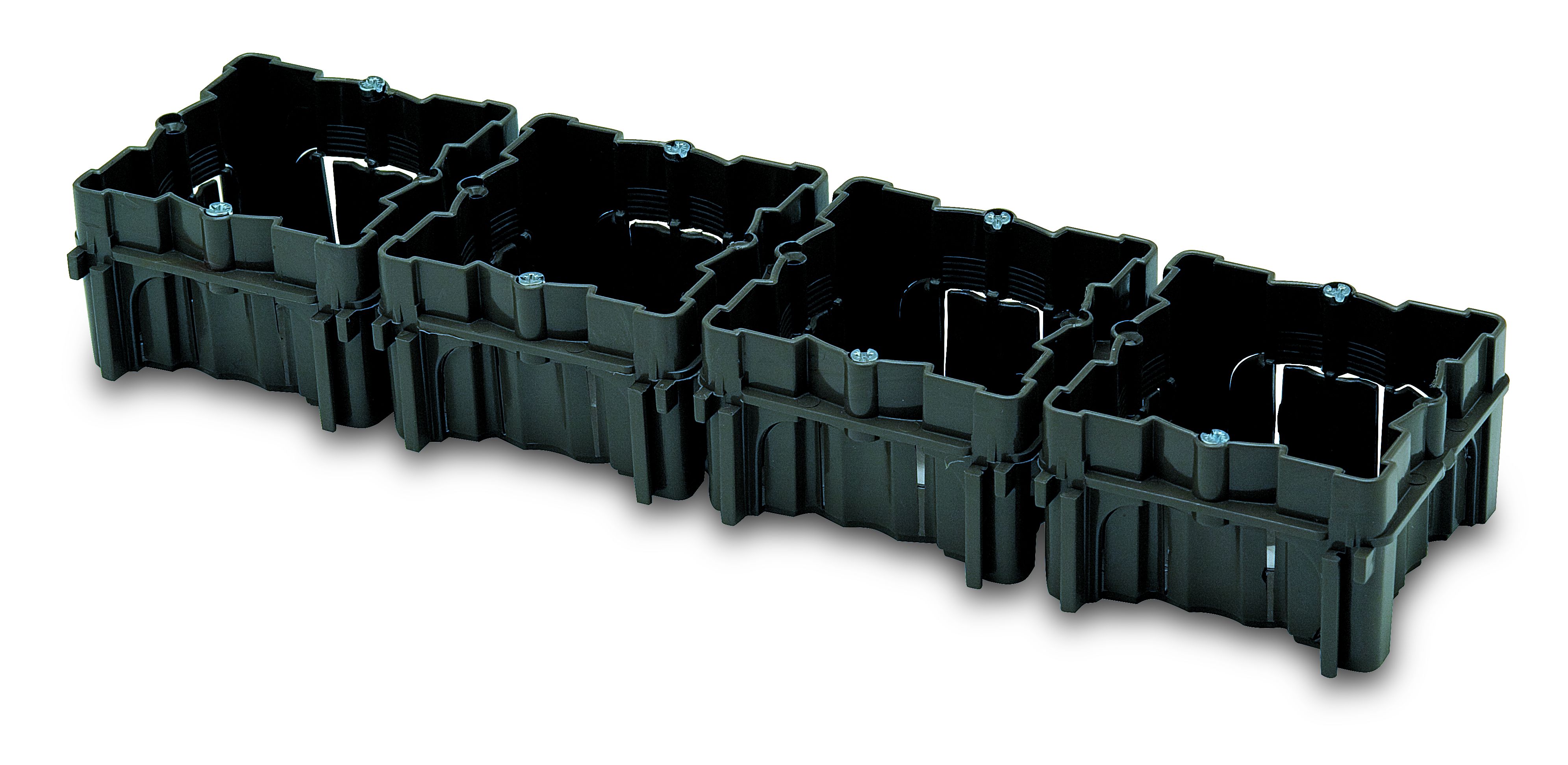 Cajetín universal para mecansimos de empotrar